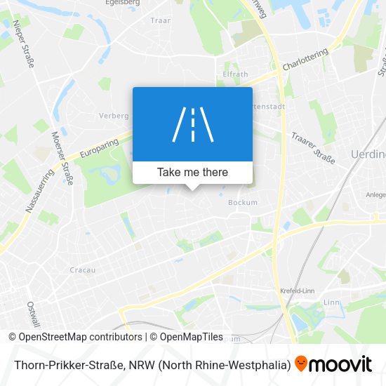 Thorn-Prikker-Straße map