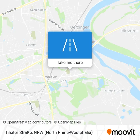 Tilsiter Straße map