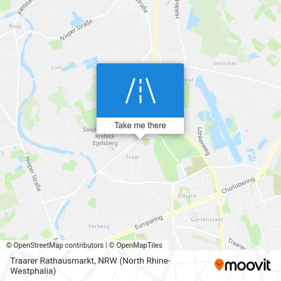 Traarer Rathausmarkt map