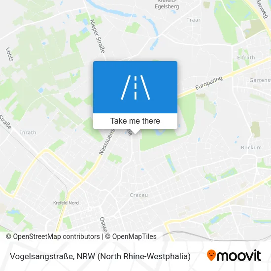 Карта Vogelsangstraße