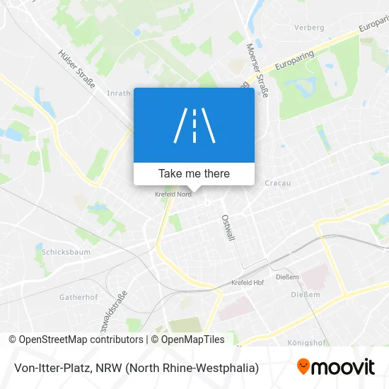 Карта Von-Itter-Platz