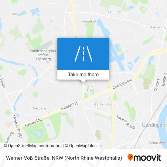 Werner-Voß-Straße map