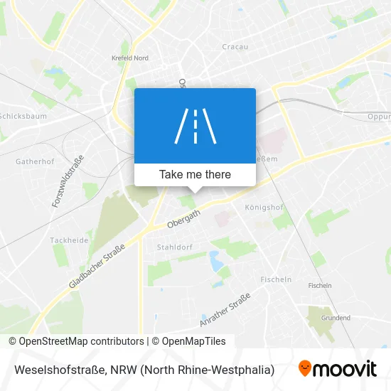 Weselshofstraße map