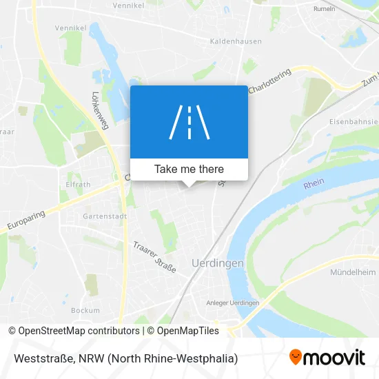 Weststraße map