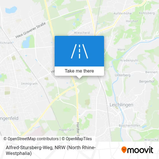 Alfred-Stursberg-Weg map