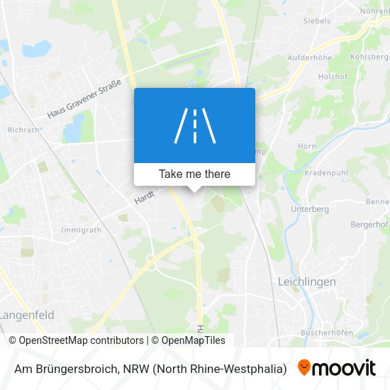 Am Brüngersbroich map