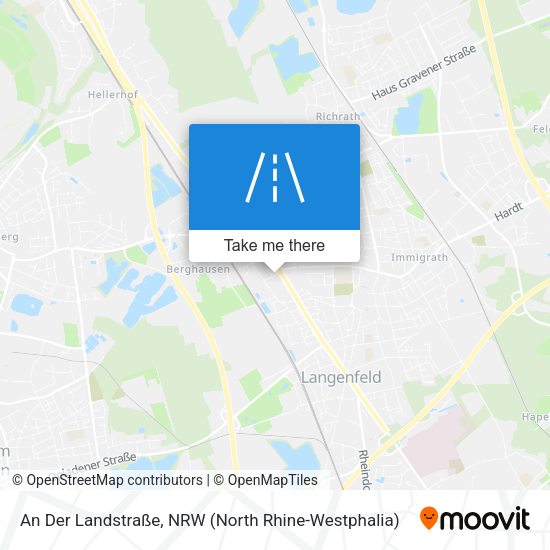 An Der Landstraße map
