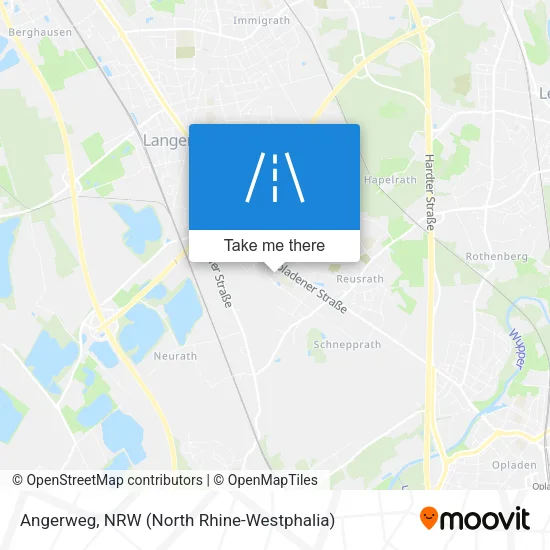 Карта Angerweg