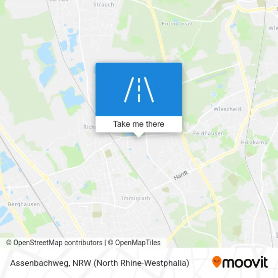 Карта Assenbachweg