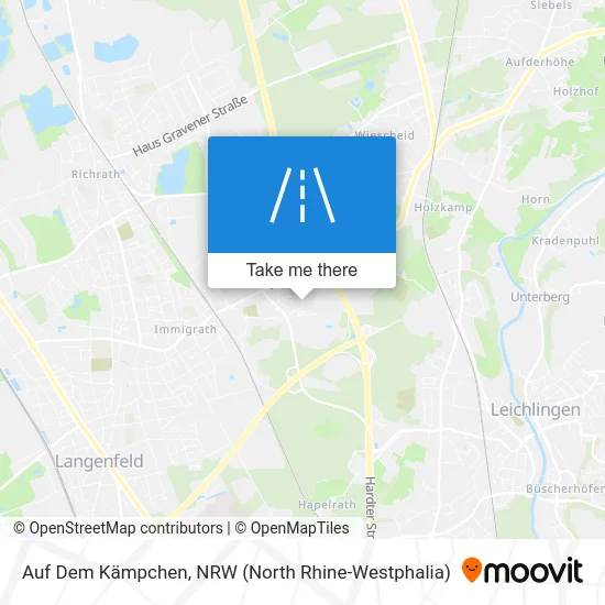 Карта Auf Dem Kämpchen