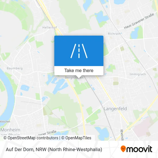 Карта Auf Der Dorn