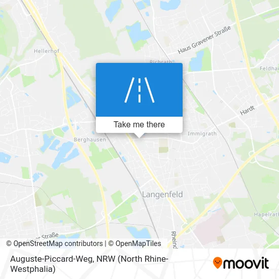 Карта Auguste-Piccard-Weg