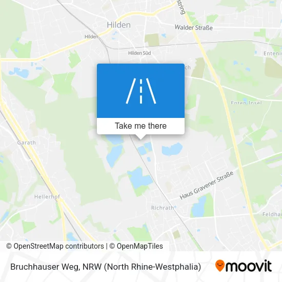 Карта Bruchhauser Weg