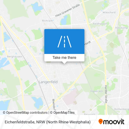 Карта Eichenfeldstraße