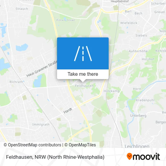 Карта Feldhausen