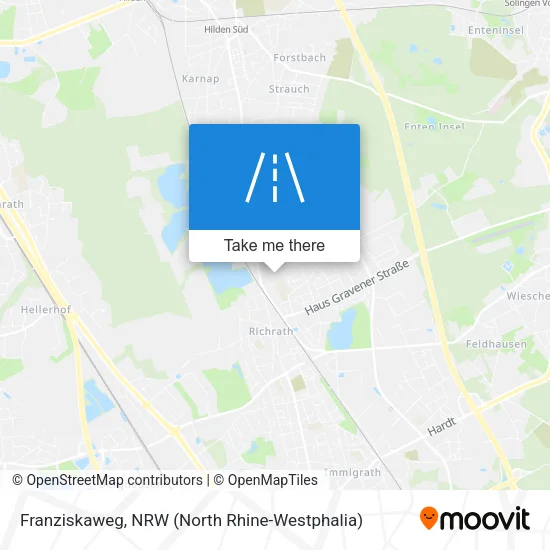 Карта Franziskaweg