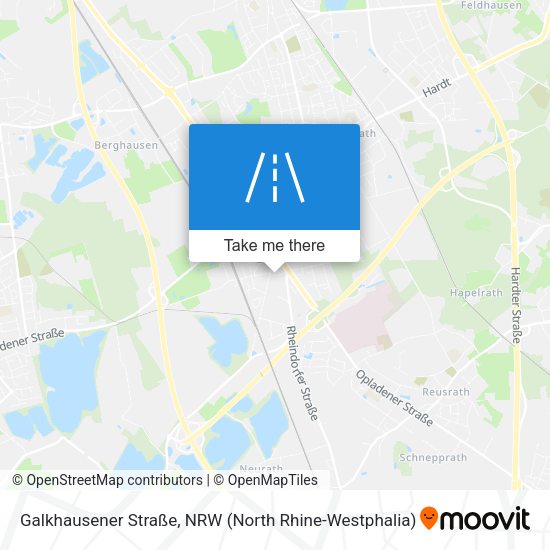 Galkhausener Straße map
