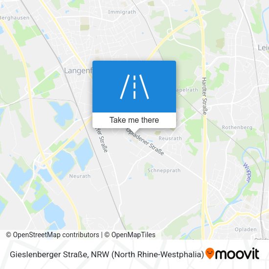 Gieslenberger Straße map