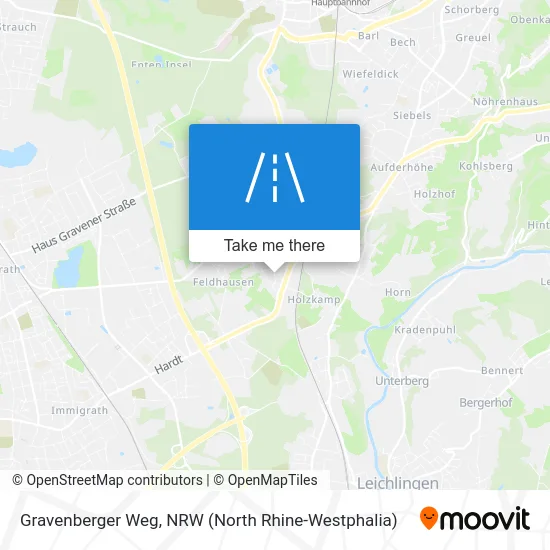 Карта Gravenberger Weg