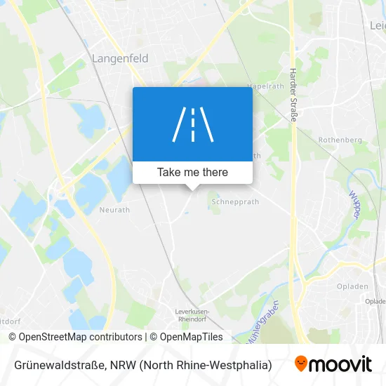 Карта Grünewaldstraße