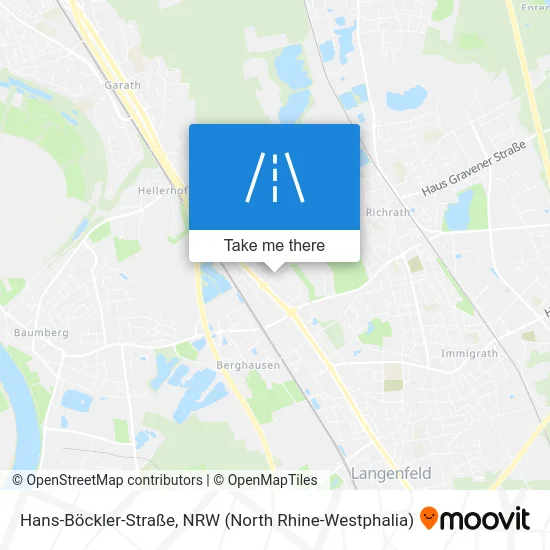 Карта Hans-Böckler-Straße
