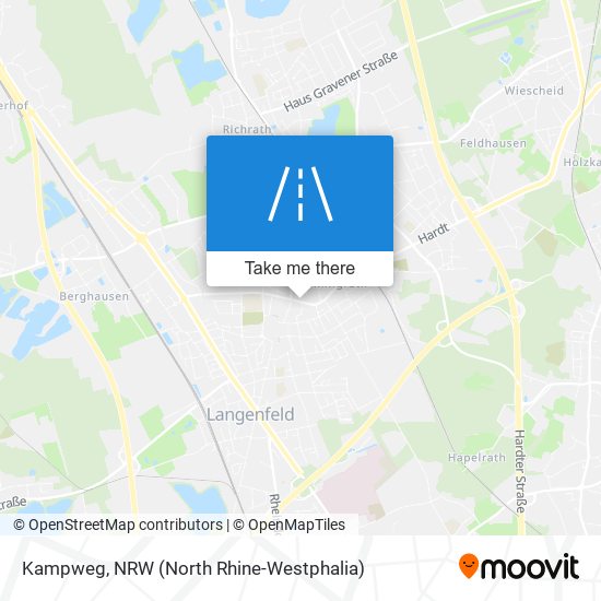 Kampweg map