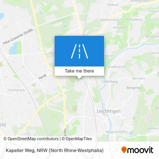 Карта Kapeller Weg