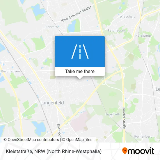 Карта Kleiststraße