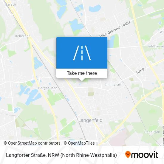 Карта Langforter Straße