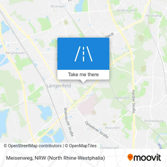 Meisenweg map