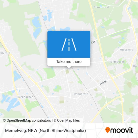 Memelweg map