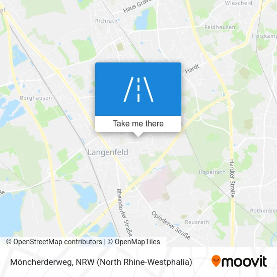 Карта Möncherderweg