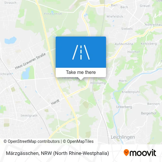 Карта Märzgässchen