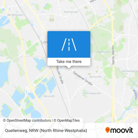 Карта Quellenweg