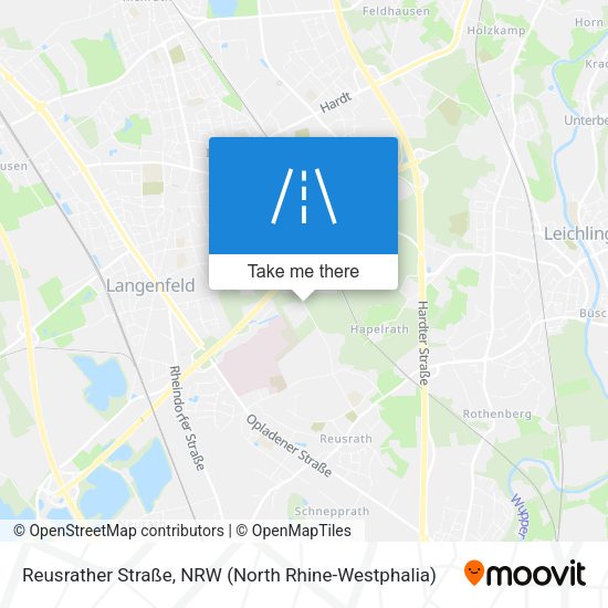 Reusrather Straße map