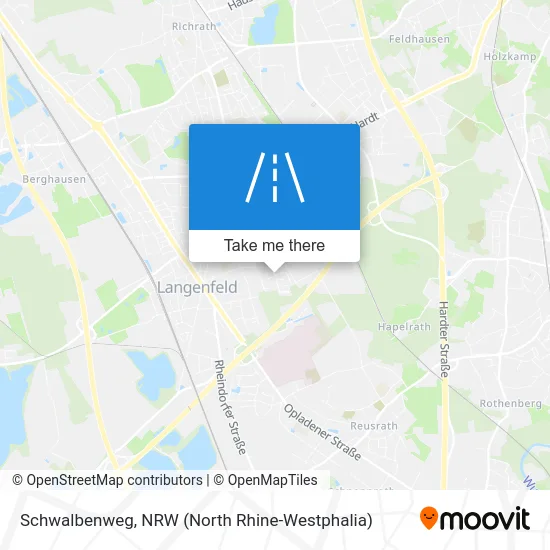 Карта Schwalbenweg