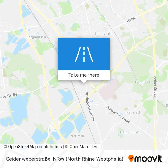 Seidenweberstraße map