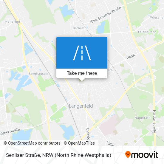 Senliser Straße map