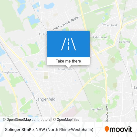 Solinger Straße map