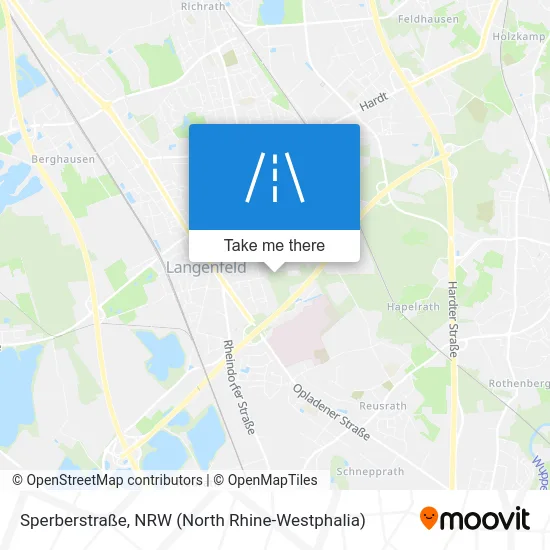 Карта Sperberstraße