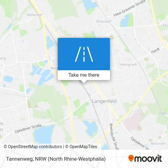 Карта Tannenweg