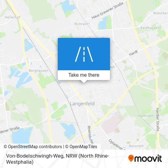 Карта Von-Bodelschwingh-Weg