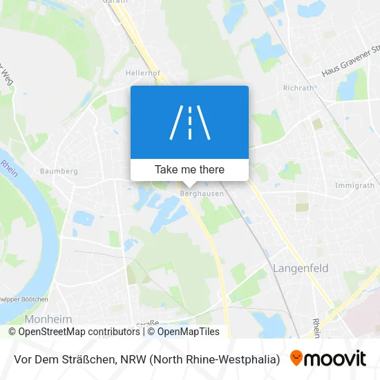 Карта Vor Dem Sträßchen