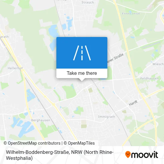 Wilhelm-Boddenberg-Straße map