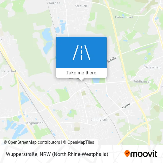 Карта Wupperstraße