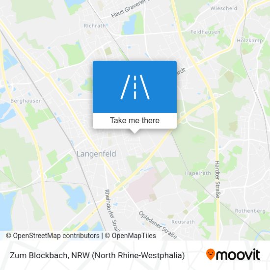 Карта Zum Blockbach