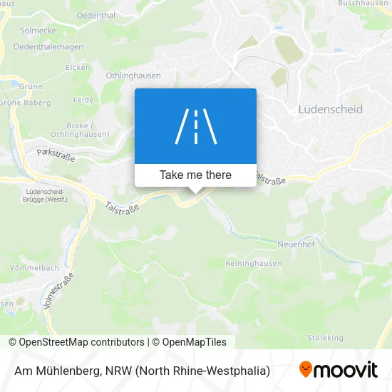 Карта Am Mühlenberg