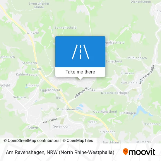 Am Ravenshagen map
