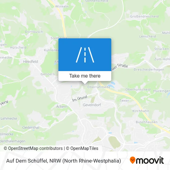 Карта Auf Dem Schüffel