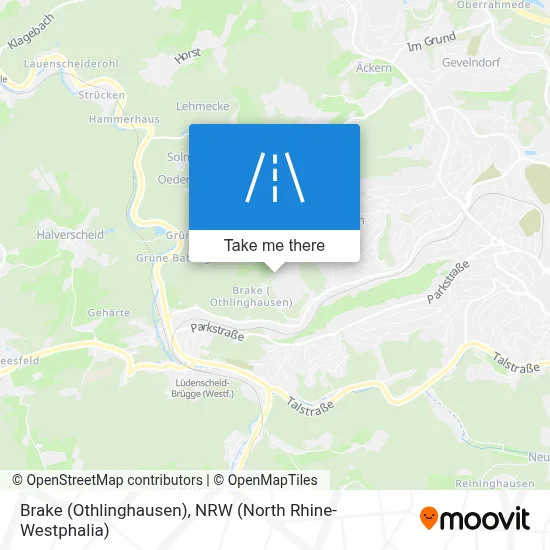 Brake (Othlinghausen) map